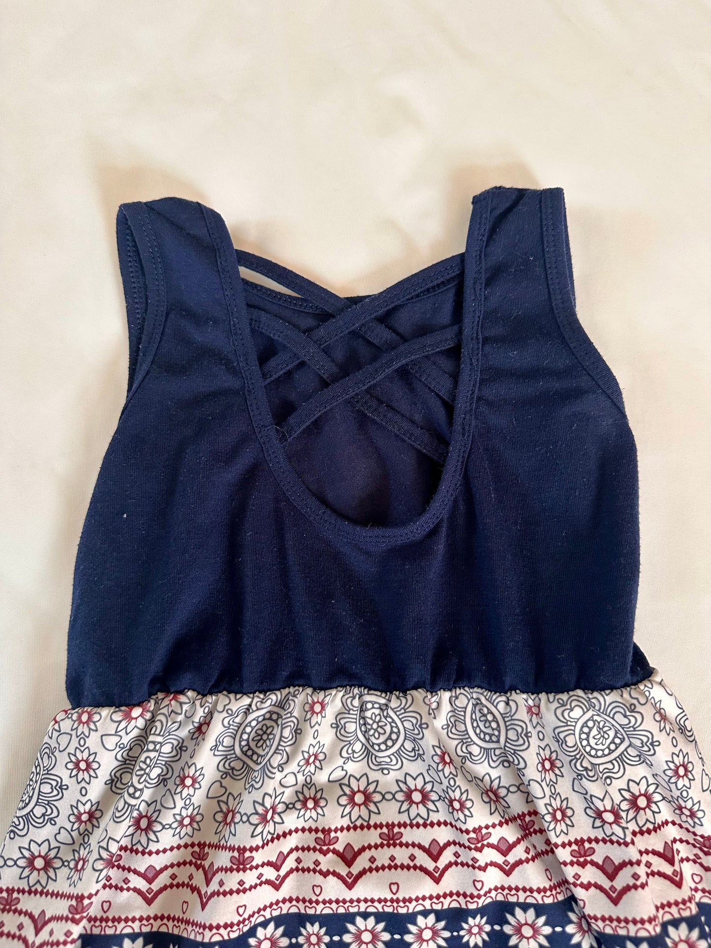 Seller #114 - Girls Summer Dress Size 130 (size 6-8)