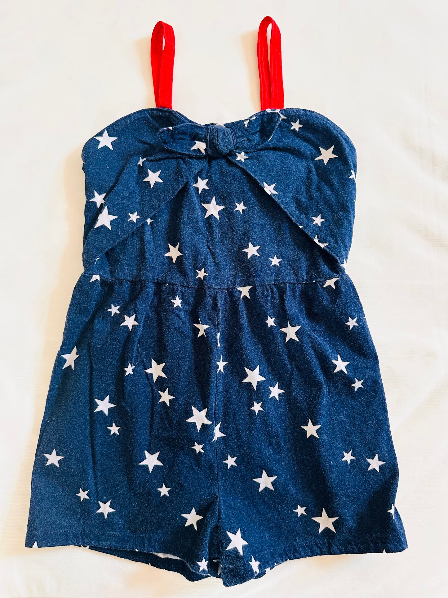 Seller 114 -Carter's Girls Size 7 4th of July Romper