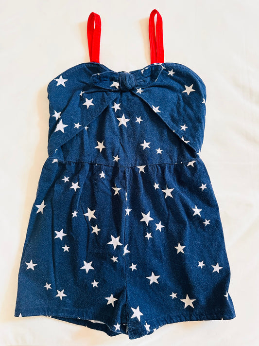 Seller 114 -Carter's Girls Size 7 4th of July Romper