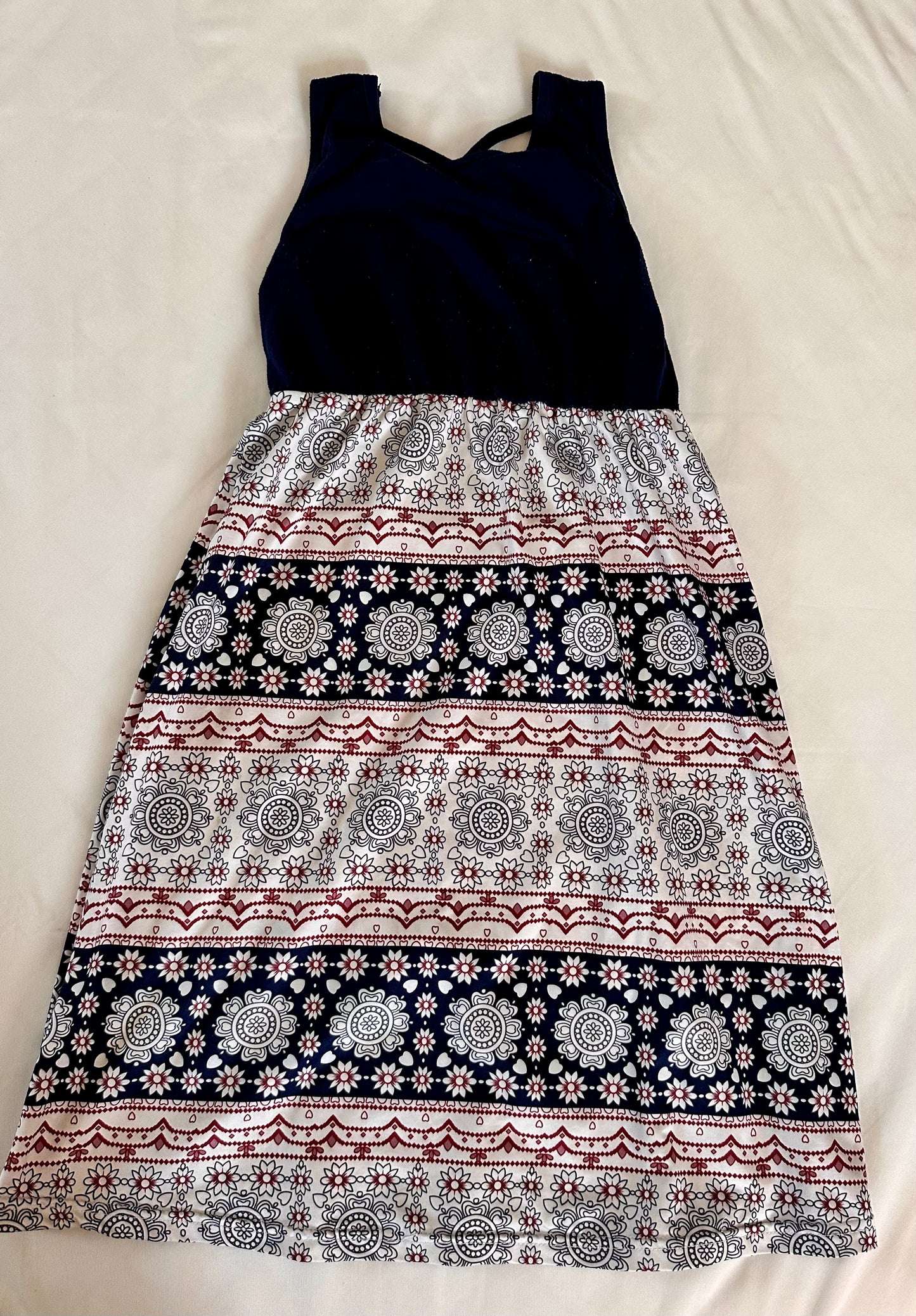 Seller #114 - Girls Summer Dress Size 130 (size 6-8)