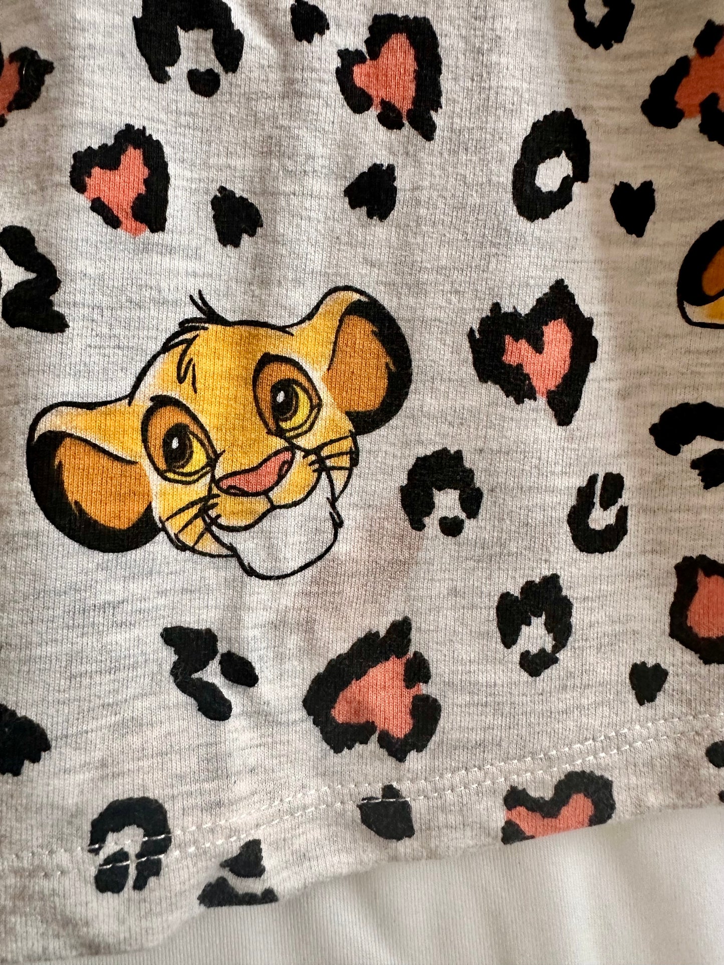 Seller # 114 - Disney Lion King Girls Terry Skater Dress Size 7-8 (sister match in 5T)