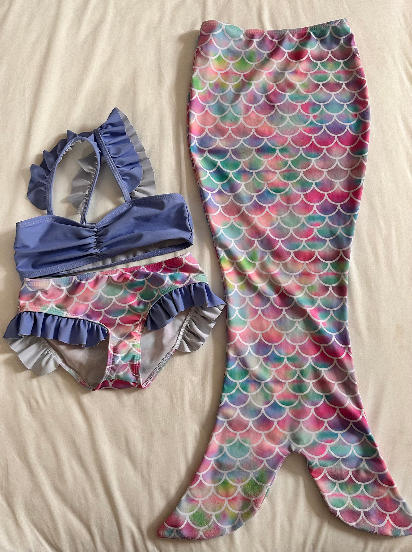 Seller #114 - Girls Size 5T Mermaid Swimsuit