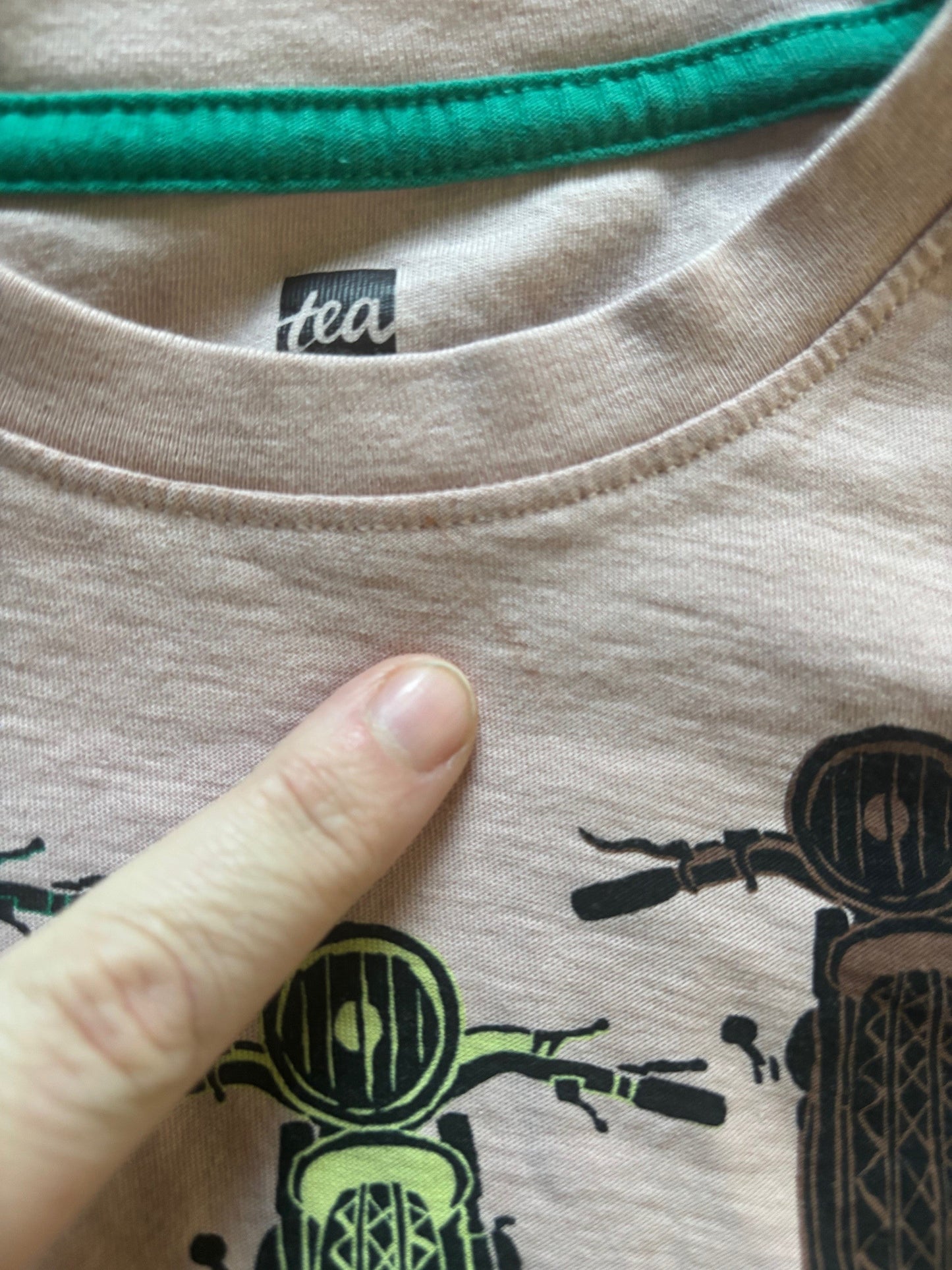 #43 Gap and Tea Motorcycle Shirts Boys 3T GUC