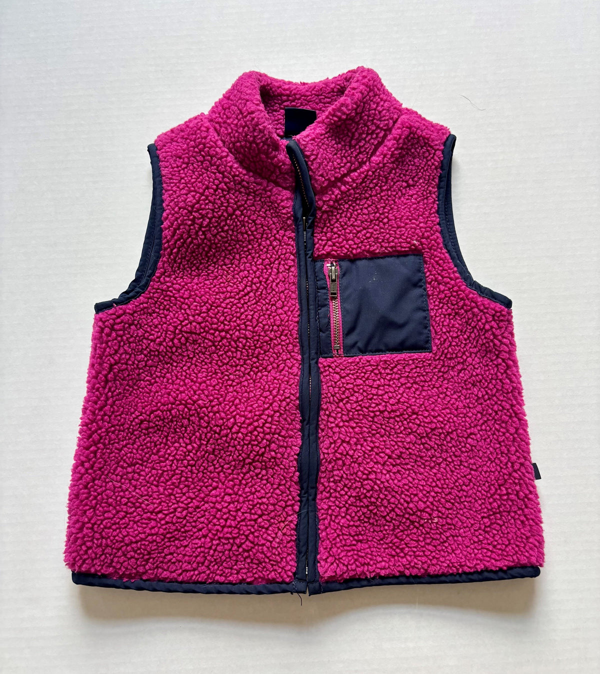 #154 Gap Fleece Vest Girls 3T EUC