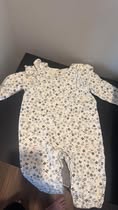 #29 Girls 3-6 mo Heavy romper EUC