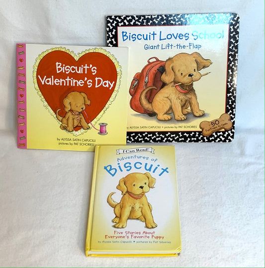 Seller #151 - REDUCED - Books - Set of 3 Biscuit Books