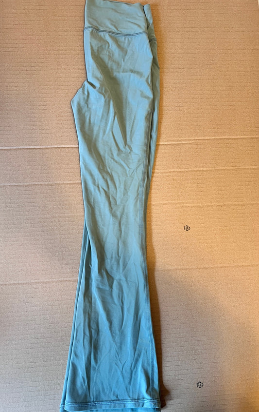 #176 - All in Motion green flare girls leggings | 8