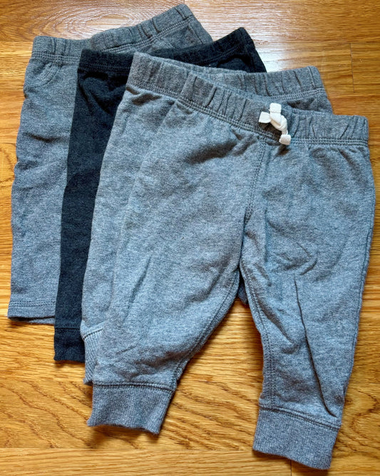 #69 Grey Sweat Pants 6M