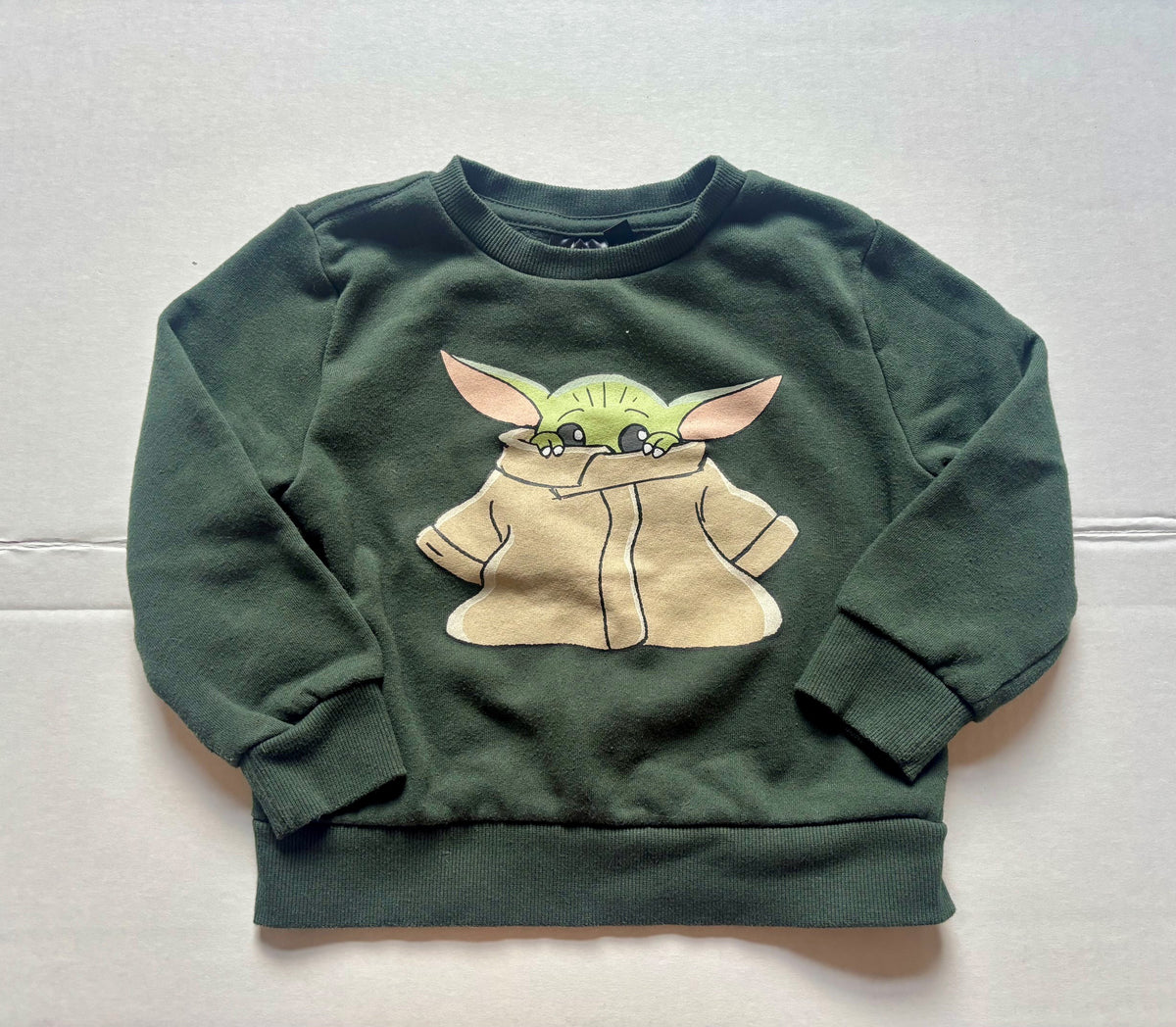 #154 Star Wars Grogu Sweatshirt Boys 3T VGUC
