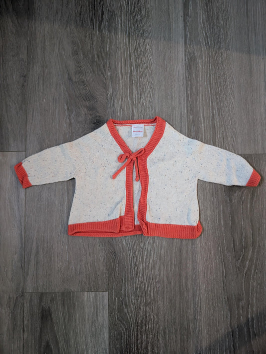 Seller 123 - Hanna Anderson Cardigan Sweater Girls 3-6mo - reduced