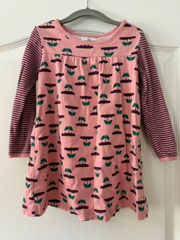 Seller 183 - Hanna Andersson Floral Dress -Size 100 (Size 4) - EUC