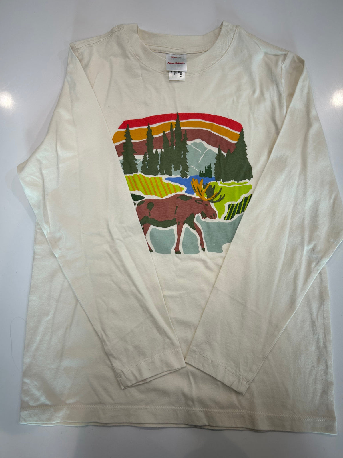 #32 Boys NWOT Size 130 (size 8) Hanna Andereson Long Sleeve Tee