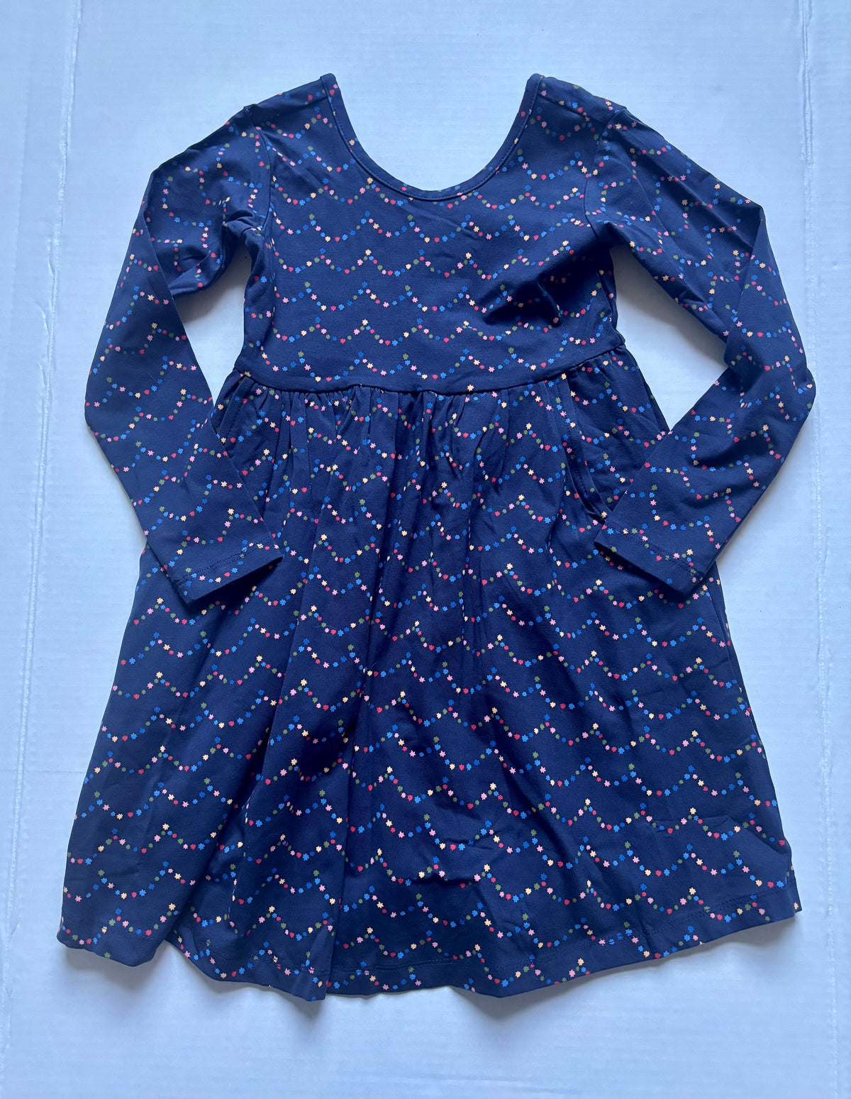 #154 Hanna Andersson Dress Girls 5 NWOT