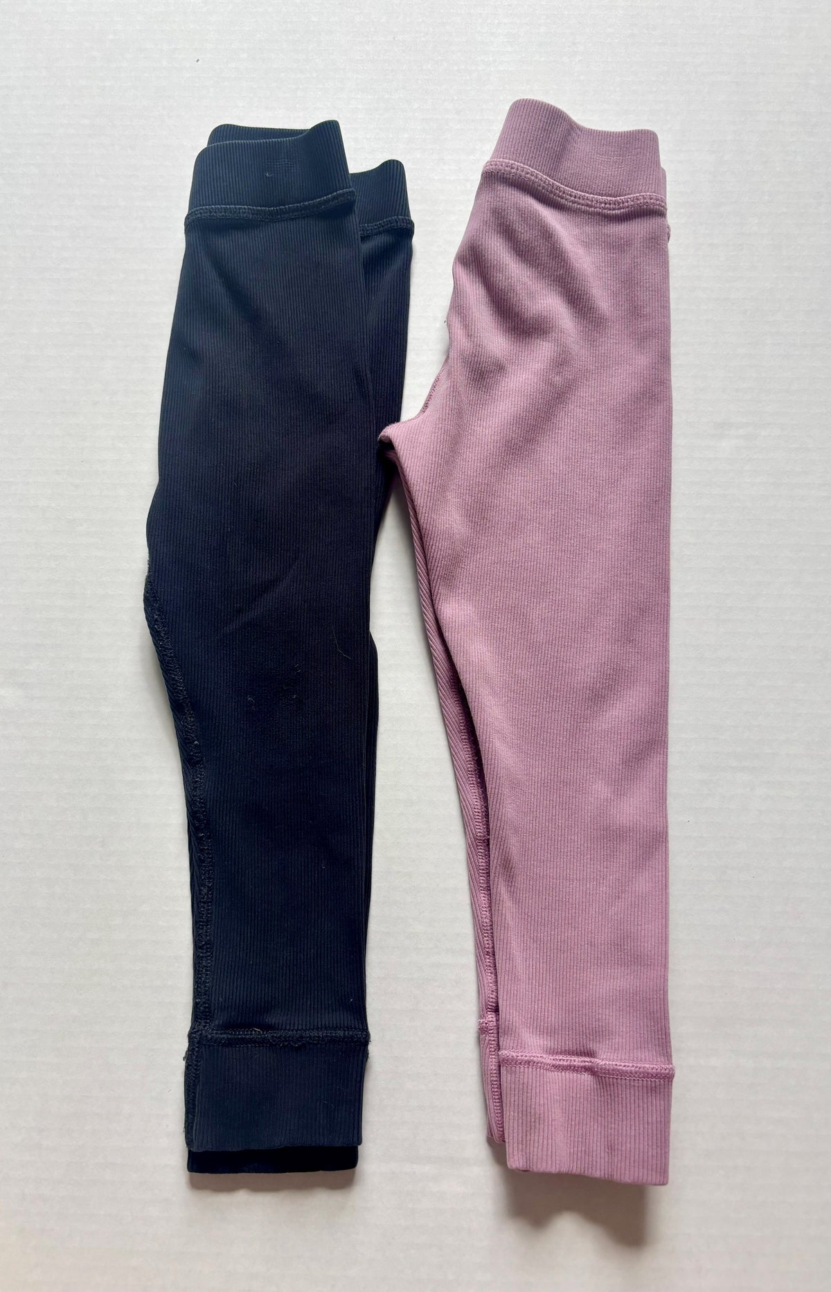 #154 Hanna Andersson Ribbed Leggings 3T EUC