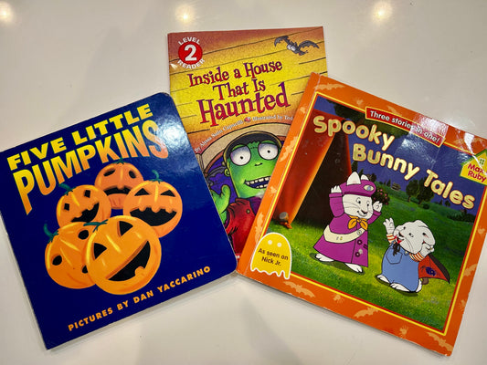 #32 Three Halloween Books