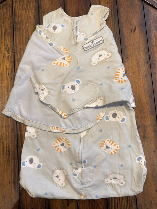 #42 Halo S (3-6M) Safari Swaddle