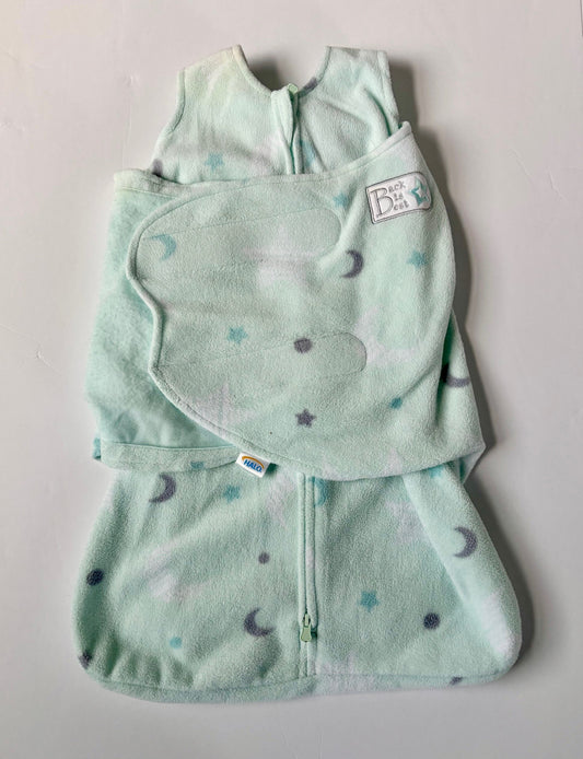#43 Halo Fleece Swaddle Newborn EUC
