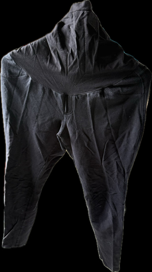 #20 Motherhood Maternity black leggings GUC Size L