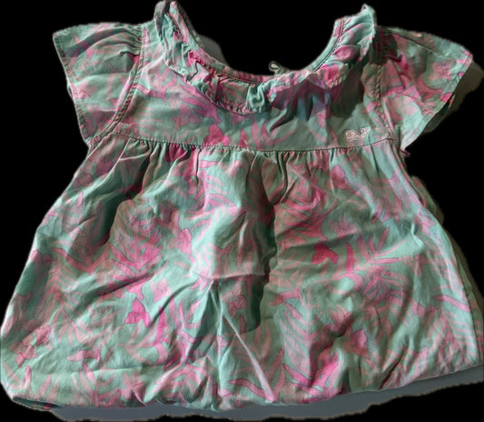 #20 Girls Vineyard Vines romper size 12-18 months GUC