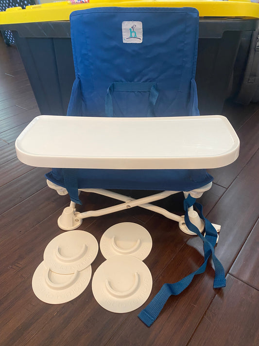 Seller #191 Travel Booster Seat with Tray (1 of 2)