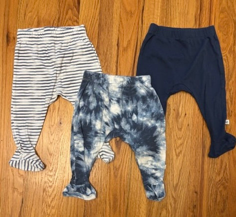 Seller 34 - 3-6 mo Honest organic pants with feet