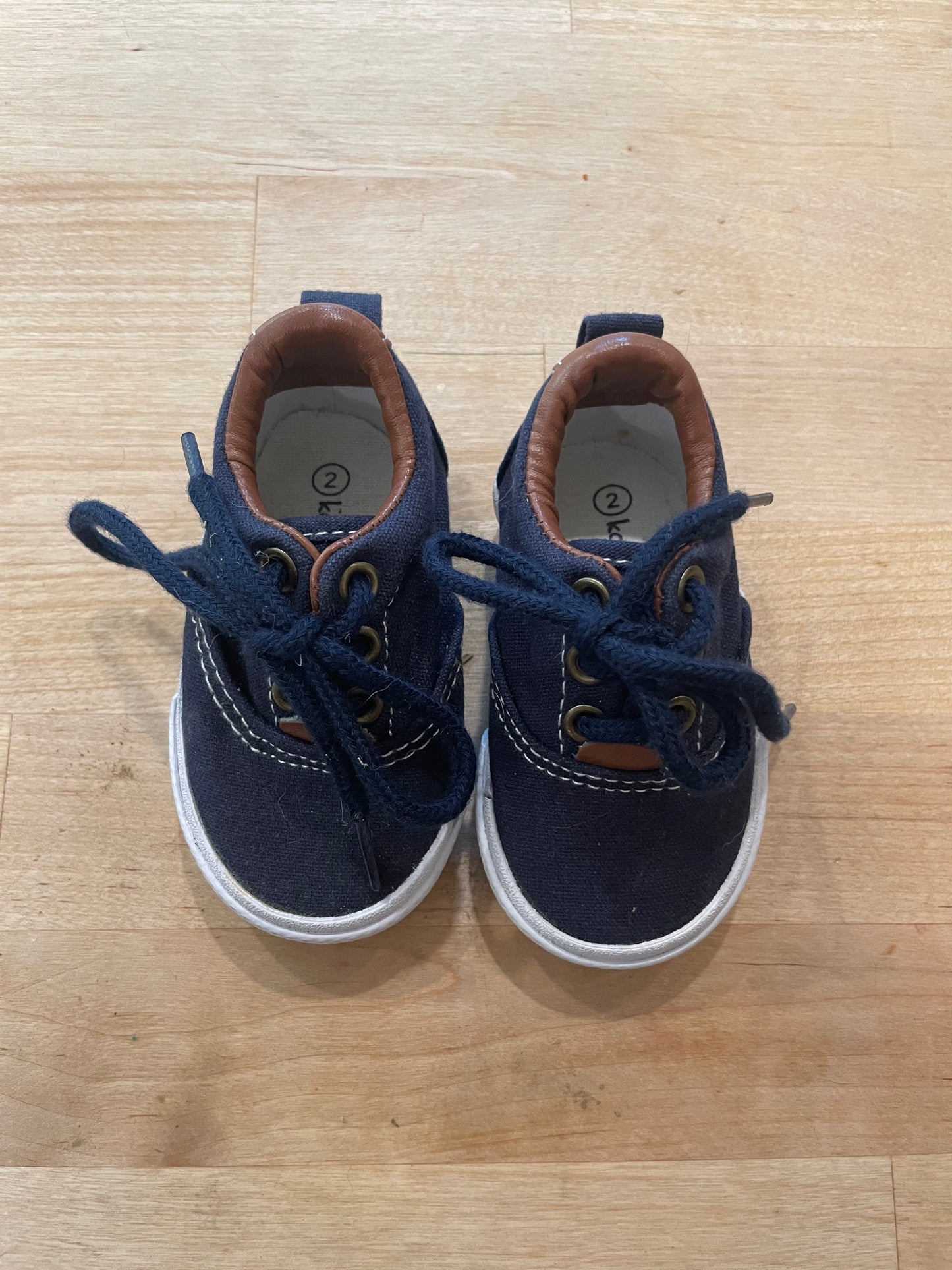 Seller #104 - Baby Boys Boat Shoes - Size 2