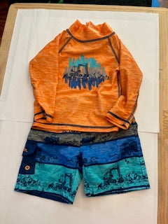 #36 UV Skins 2T boys bathing suit.