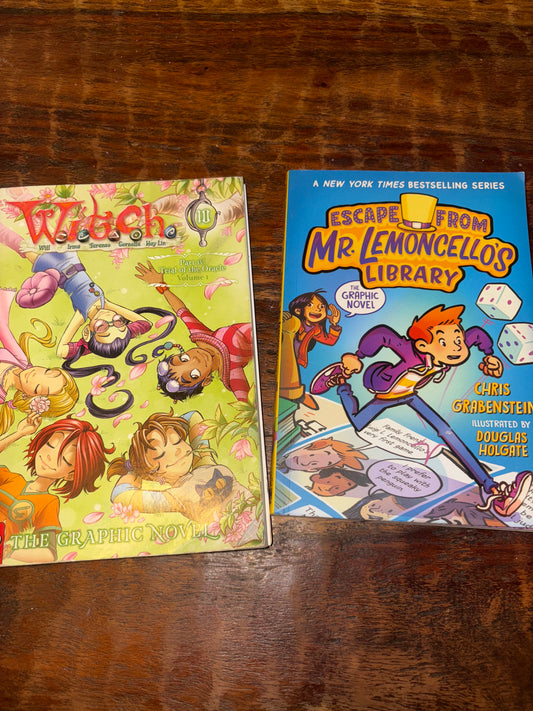 #182 two Graphic novels