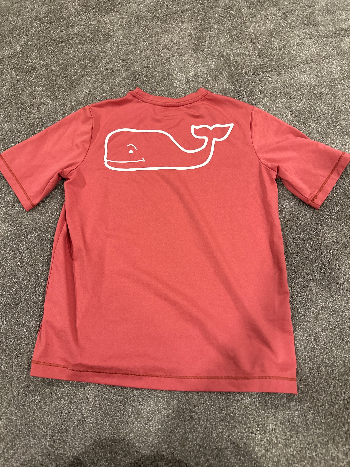 #133 Vineyard Vines Sz 8-10 Dryfit Shirt