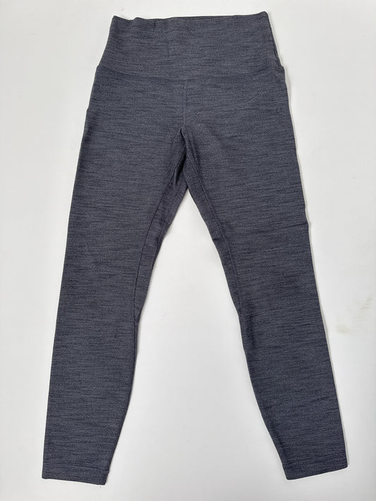 #64 Lululemon Gray Tiny Herringbone Leggings Size 6