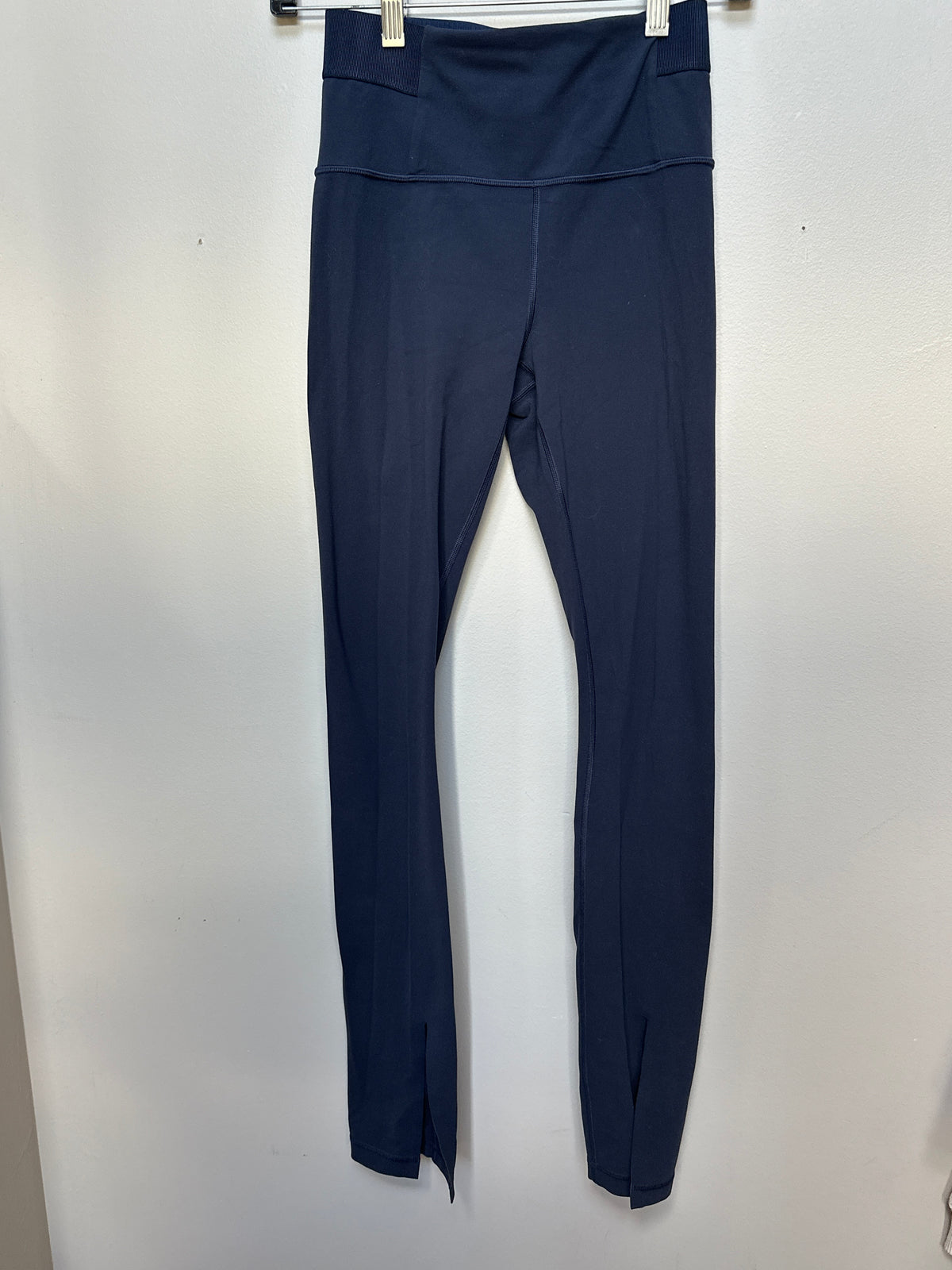 #130 Athleta Sz XS Women’s Navy Aura Split Pant Leggings Tights