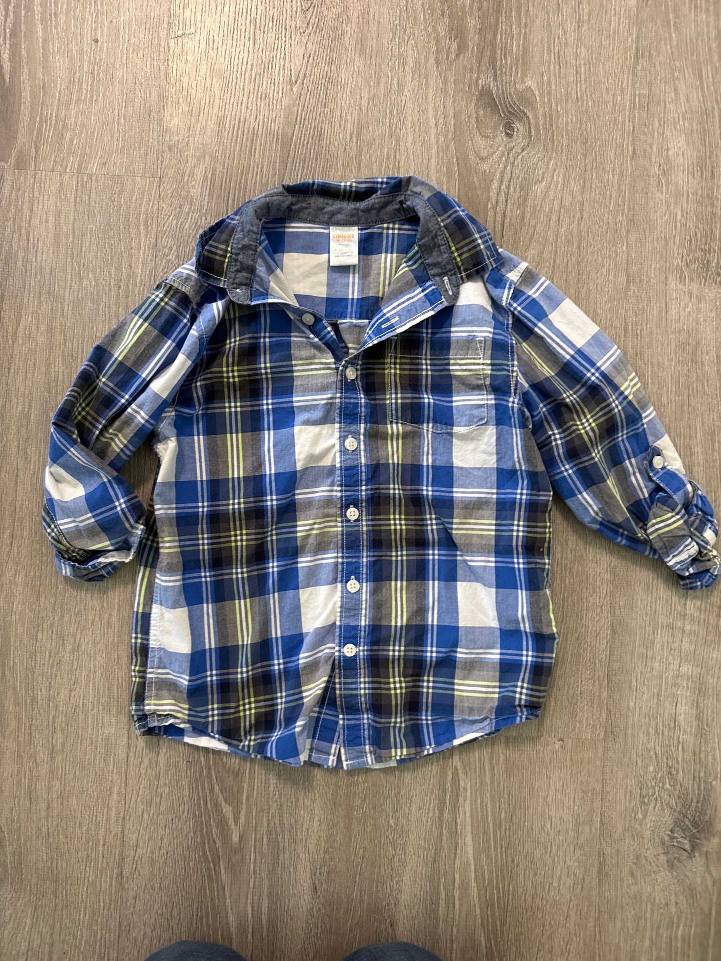 #149 reduced Boys Gymboree button down size 7/8