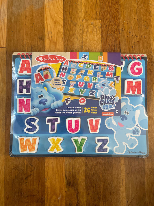 #116 Melissa & Doug Blue’s Clues Alphabet Puzzle REDUCED