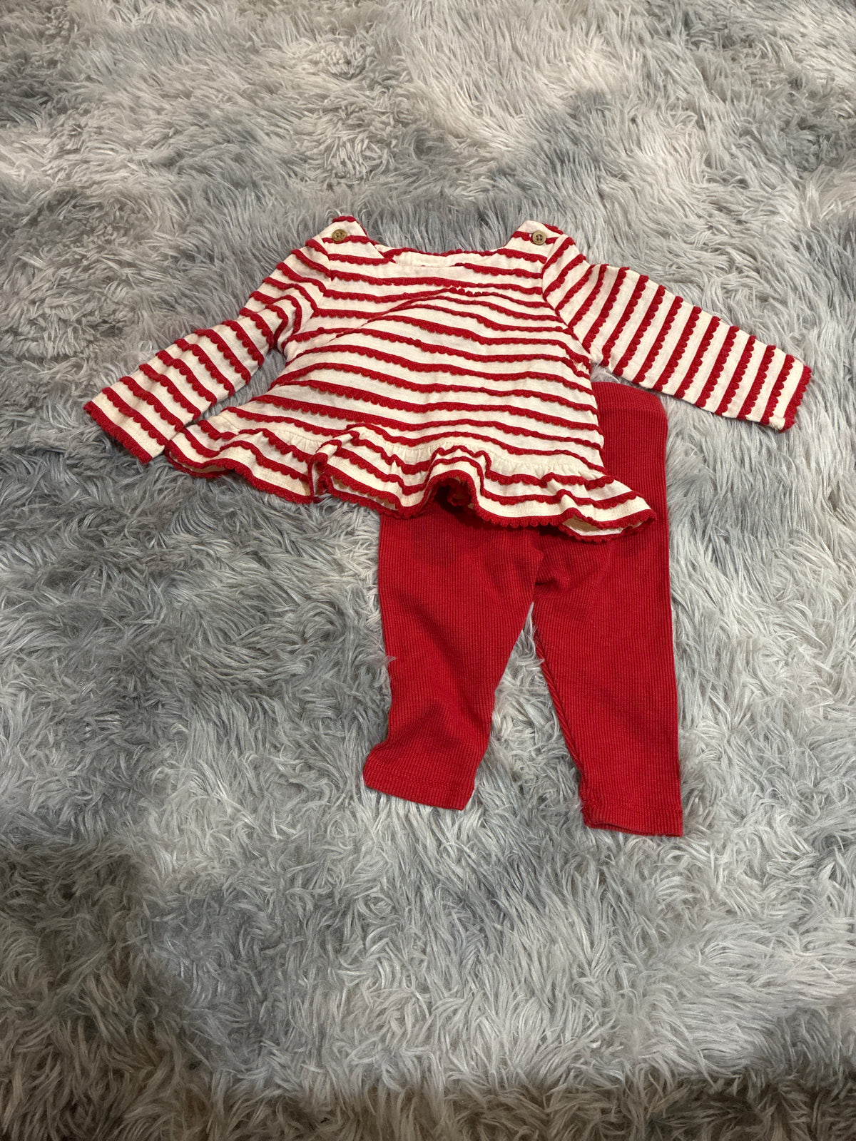 SCO46-long sleeve outfit-girls-0-3 month