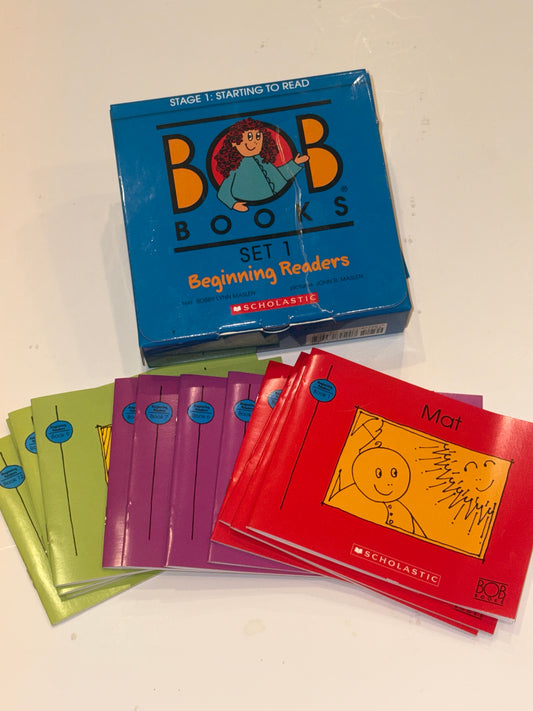 #182 BOB books set one for beginning readers