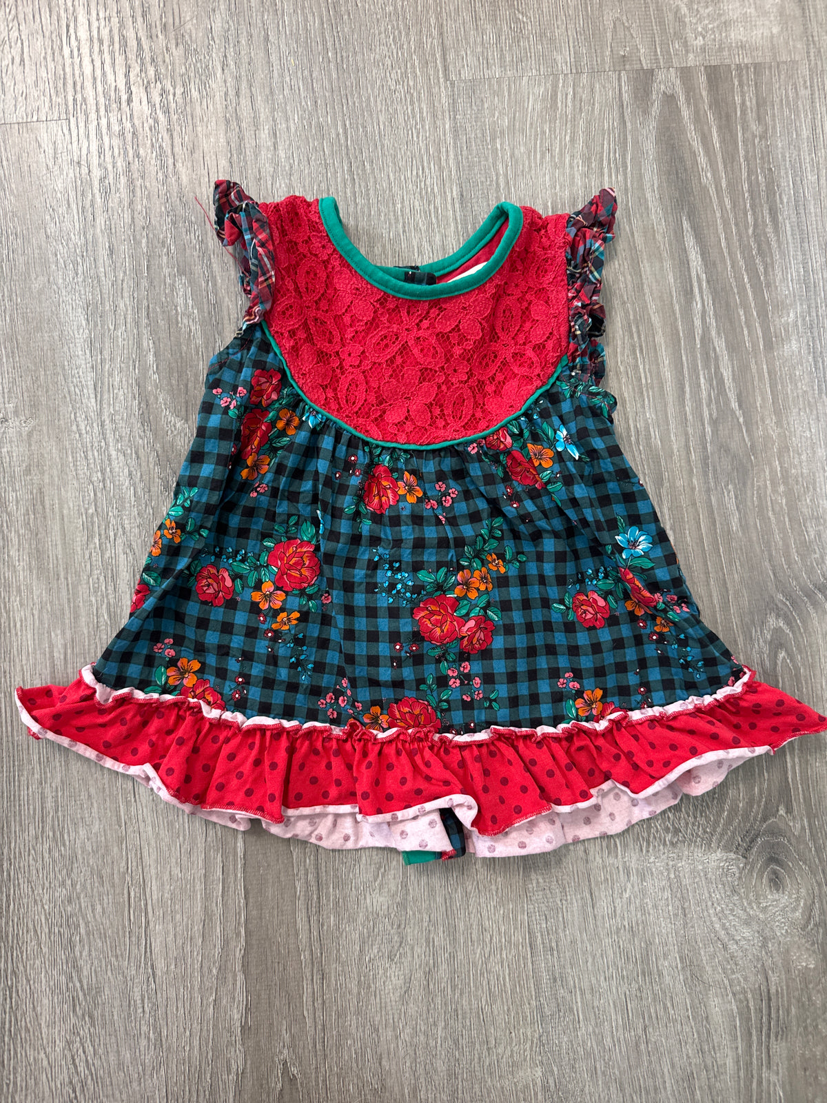 #149 Girls 2 Matilda Jane Christmas top