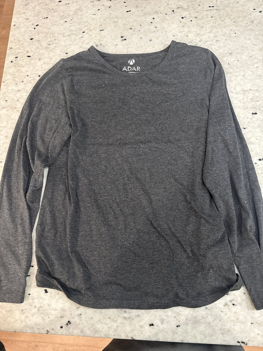 Seller #30 - Adar Universal Women's Dark Gray Long Sleeve Underscrub Tee -Size Large