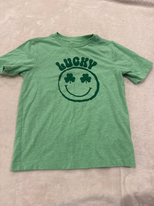 #81 Boys 4-5 wonder nation lucky shirt