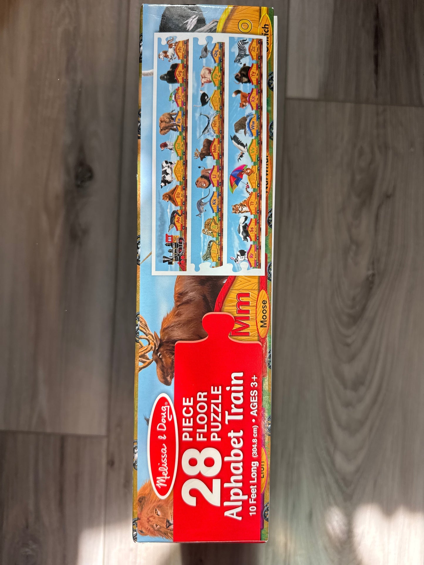 Seller #149 Melissa and Doug alphabet train floor puzzle reduced