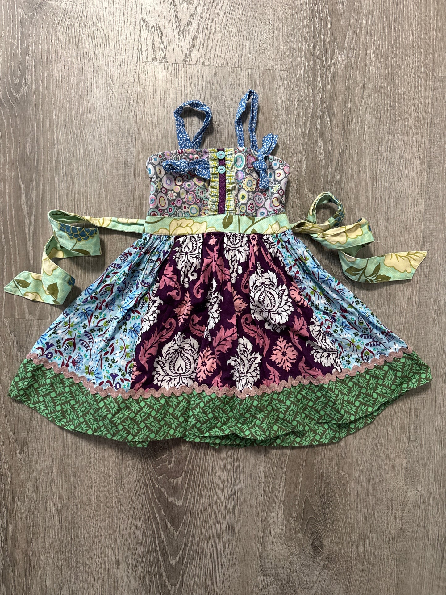 Seller #149 Girls Matilda Jane Platinum Knot top dress size 2