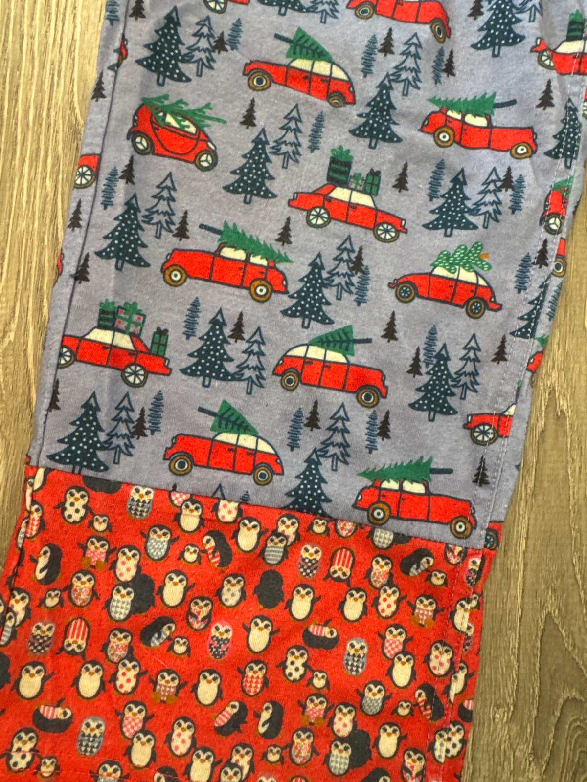 #149 Boys Matilda Jane size 6 Christmas truck pajamas