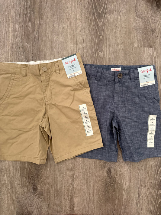 #149 Boys Size 7 Cat and Jack shorts