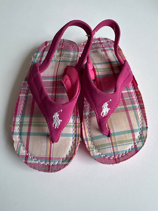 #130 Girls Sz 10 Polo Ralph Lauren Sandals