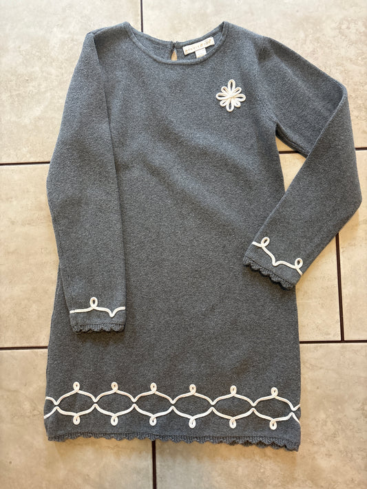 #166 girls Maggie&Zoe S(7/8) sweater dress