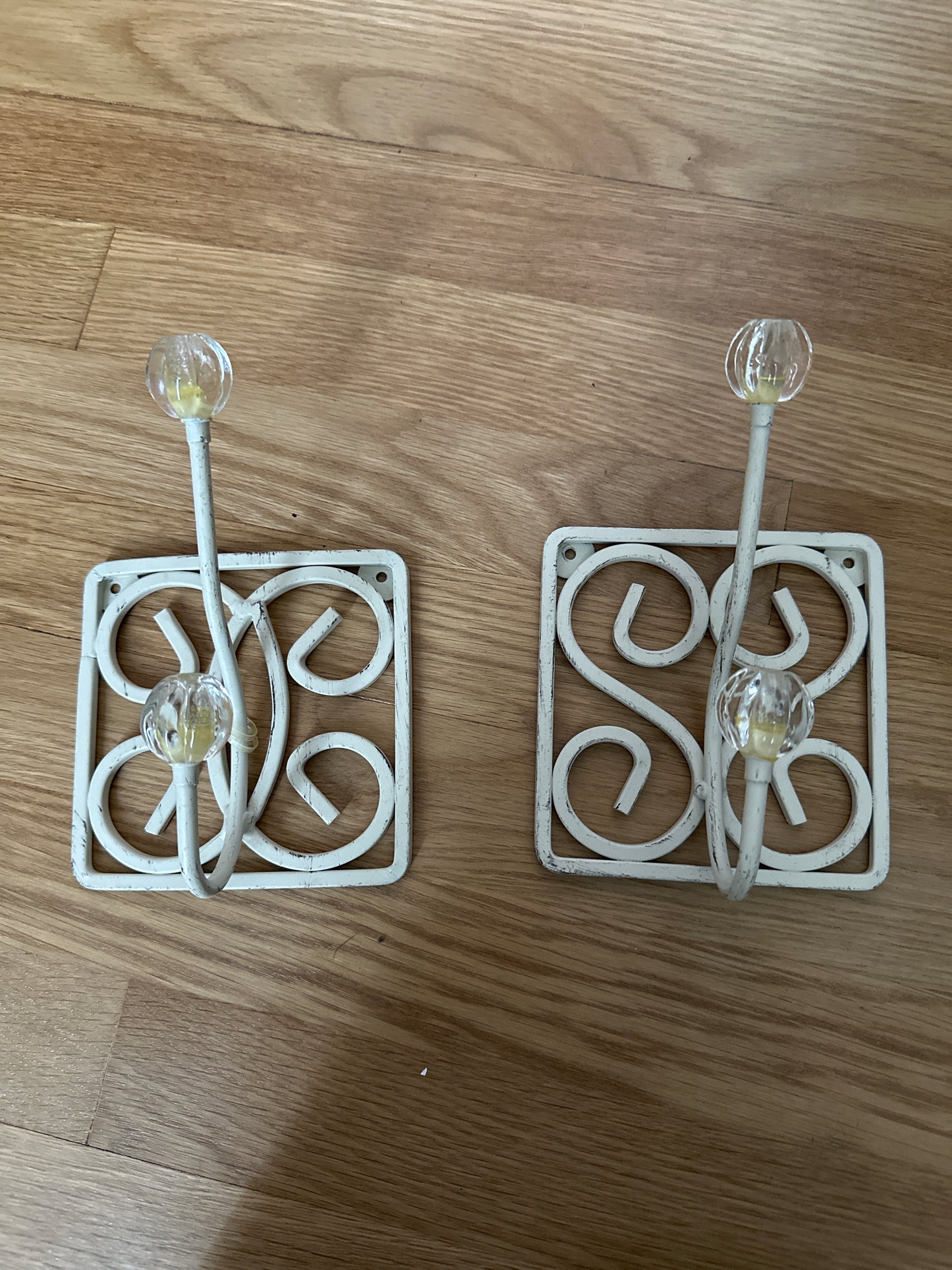 #130 Pottery Barn Wrought Iron Hooks