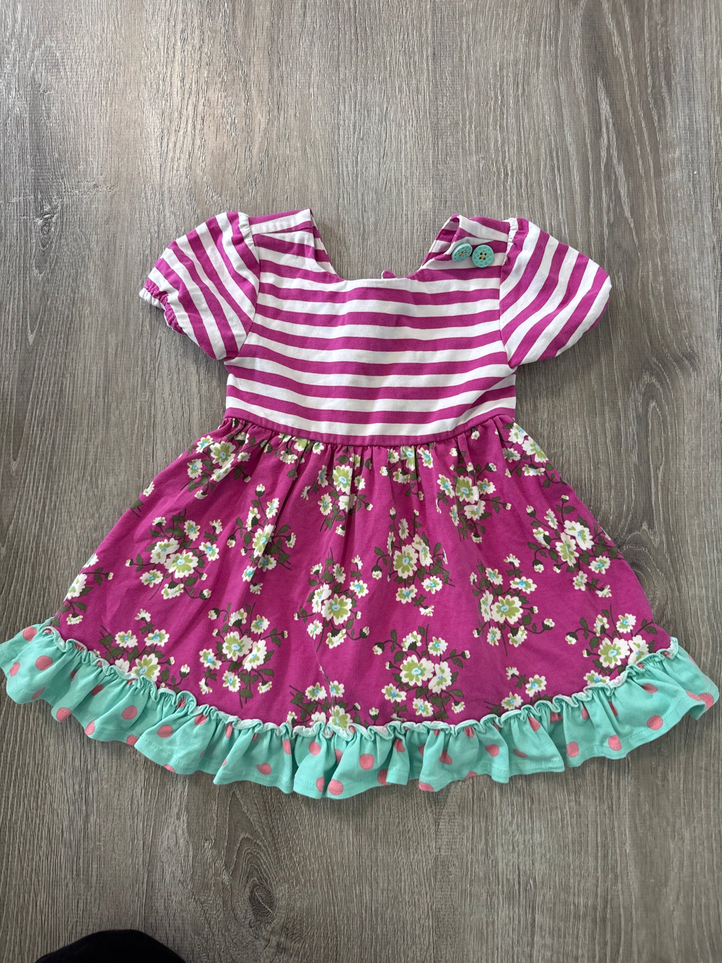#149 Girls size 2 Matilda Jane bow back Dress