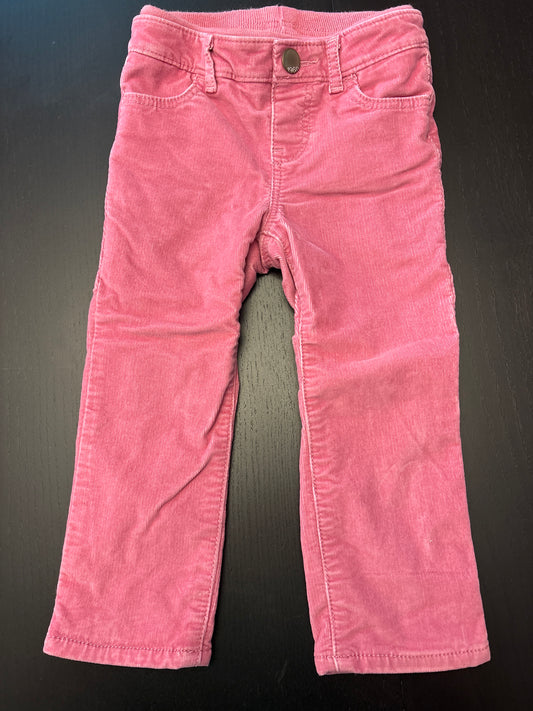 #166 girls babyGap 2yrs corduroy pants