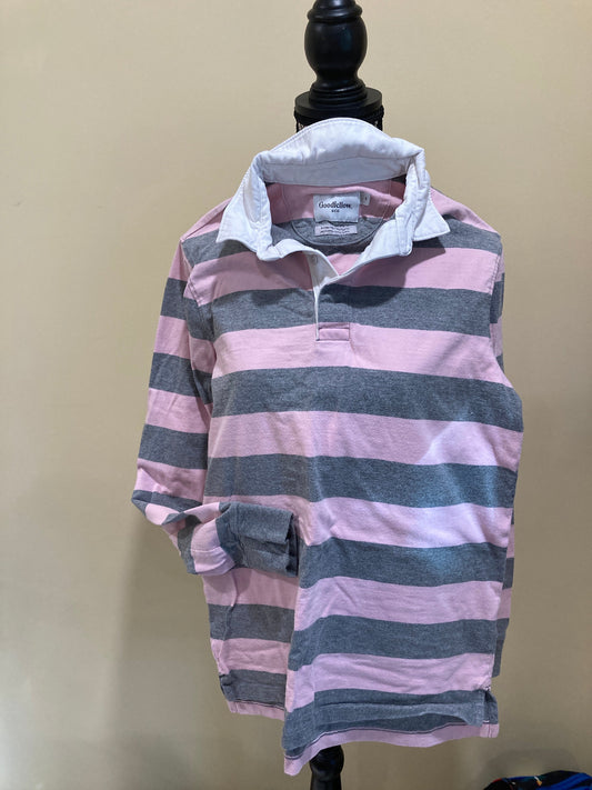 #119-Long Sleeve collared shirt Size 10