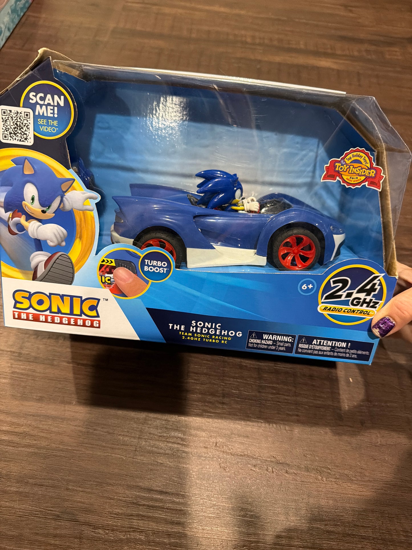 #107 new Sonic the Hedgehog radio control vehicle