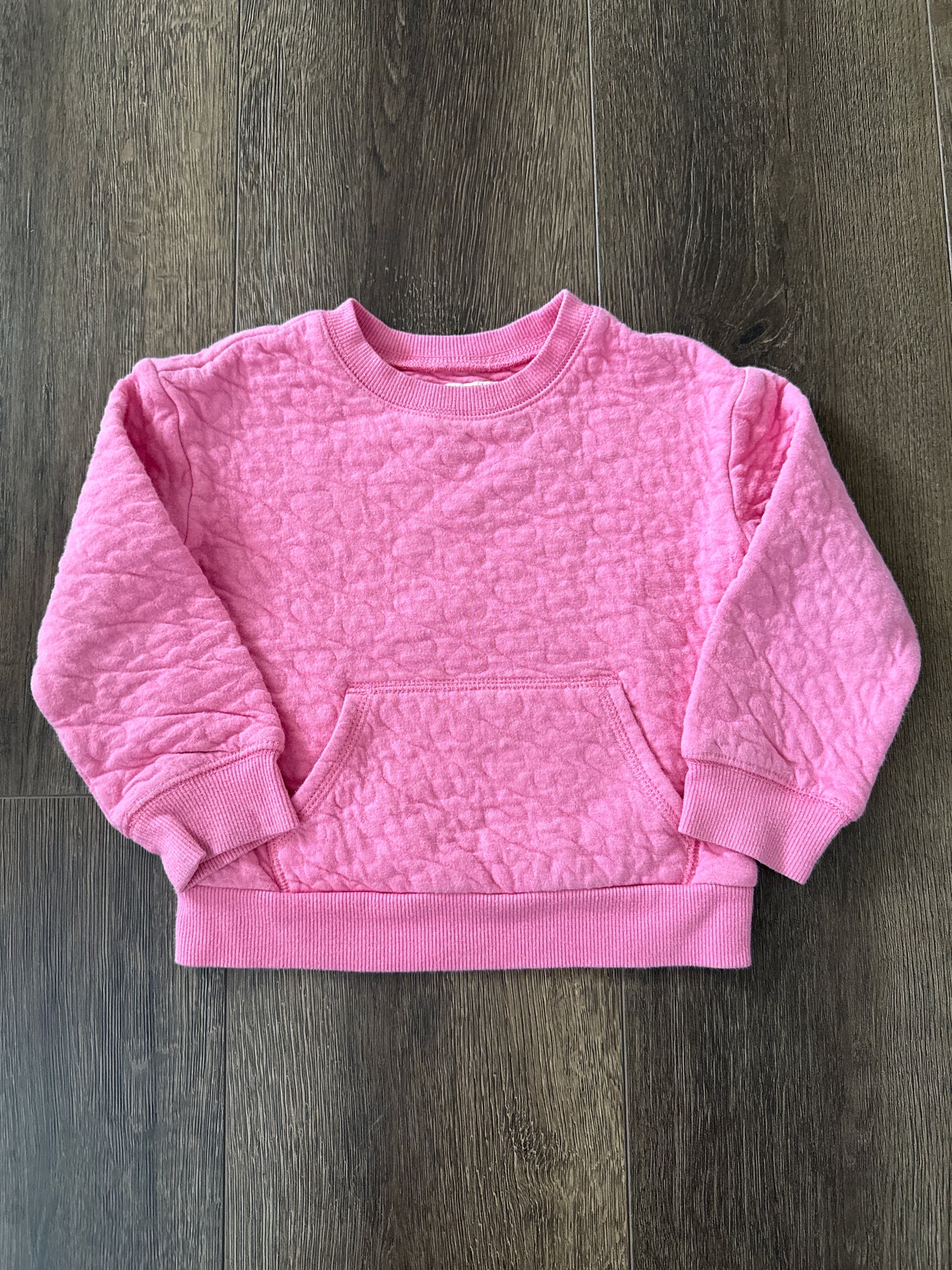 #173-Oshkosh heart pullover girl size 2T